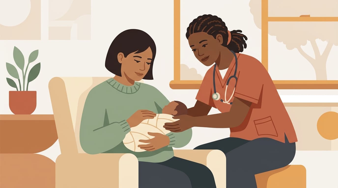 Midwife Postpartum Care & Breastfeeding Support